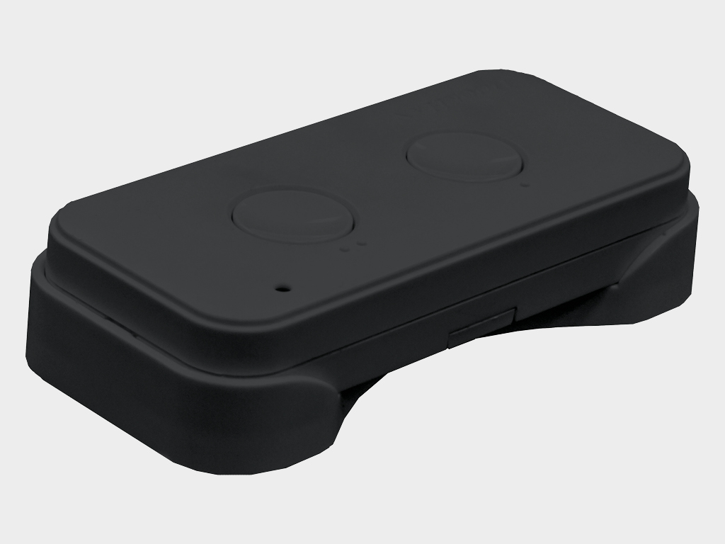 COMMAND-433 simsiz tugma ikki avtomatik qurilmani masofadan boshqarish uchun mo'ljallangan. Pultni avtomobilning quyoshdan himoya qiluvchi ko'rsatkichi yoki devorga o'rnatish uchun qulay montaj kranshtayni bilan ta'minlangan.